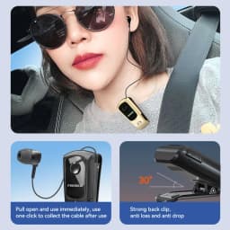Fineblue F920 Mini Wireless Earphone Retractable Portable Bluetooth Headset Calls Remind Vibration Sport Run Gamer Headphone