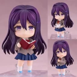 Anime Doki Doki Literature Club Q Version #2283 Yuri #1817 Monika #2250 Sayori #2077 Natsuki Action Figures Models Decor Gifts