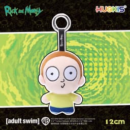 HUGKIS Rick And Morty Pickle Rick Plush Pendant Stuffed Cartoon Character Toy Bag Decoration Collectible Gift For Adult Fans