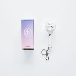 New Katseye Mini Light Stick Keychain Led Glowing Pendant Key Ring Concert Cheering Accessory For Kpop Fans Bag Decoration