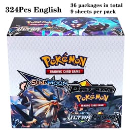 324Pcs Pokemon TCG: Sword & Shield Tempest Bonds Booster Box Trading Card Game Pokemon Card Kids Toys Board Game