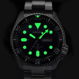 KEASO Top Men Dive Watch C3 Super Luminous 316L Solid Steel 20Bar Waterproof Sapphire Mirror MIYOTA 2035 Quartz Movement Watch