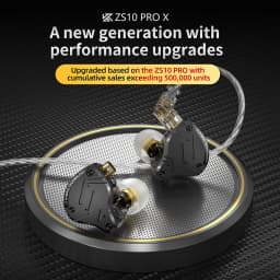 KZ ZS10 Pro X Wired In-Ear Headphones HiFi Bass Monitor Music Headphones Sports Headphones