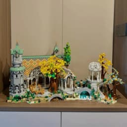 2026 Classic Hot Sale 6167 Pcs Versatile Creative Series Building Blocks Quiet Valley Suitable for Birthday Gifts and Ornaments