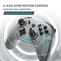 MACHENIKE G5Pro Max SE Gaming Controller With Charging Dock Optional Hall Effect Joysticks Triggers RGB Light Wireless Gamepad