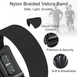 Adjustable Resistant Bicep Band For Whoop 5.0/MG one+peak Breathable Nylon Band for Bicep Bands for Whoop 5.0MG