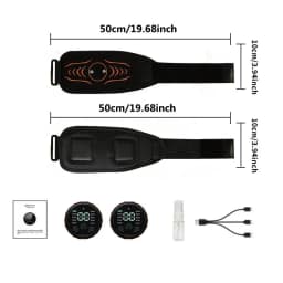 Smart Muscle Stimulator Arm Trainer Muscle Toner Arm Shaping Slimming Massager Home Gym Fitness Equiment USB Recharge