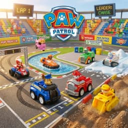 Paw Patrol Pull Back Cars Cartoon Vehicle Chase Skye Marshall Rubble Playset Action Figure Collection Model Toys Birthday Gift