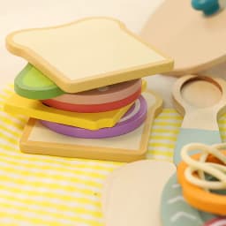 Wooden Children's Simulation Kitchen Toys, Early Education Educational Toys, Cookware Pot Pan Cook Pretend Play, Food, Role-Play
