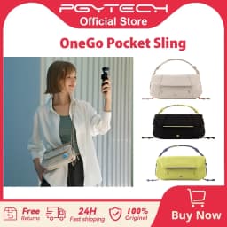 PGYTECH OneGo Pocket Sling Suitable for DJI Pocket 3 Storage Bag Camera Bag Sports Camera Storage Bag Mobile Phone Crossbody Bag