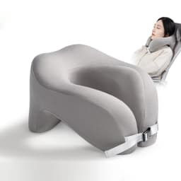 Pillow Travel U-Shape Pure Memory Foam Neck Pillow For Airplane Office Nap Cervical Pillows Flight Sleeping Head Neck Support