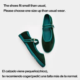 Solid Color Velvet Mary Janes Shoes for Women Spring Autumn Casual Streetwear Ballet Flats Buckle Strap Ladies Shoes Footwear