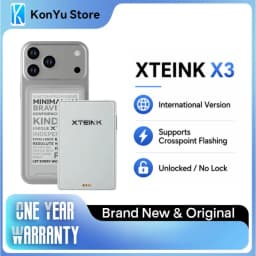 XTEINK X3 Global Version 3.7" Magnetic Mini E-Ink Ebook Reader 16GB Support CrossPoint Firmware Ad-Free Multi Language