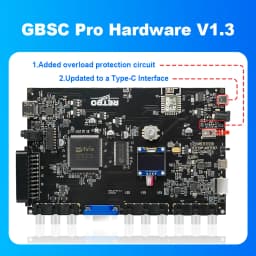 RetroScaler GBS Control Pro GBSC Video Converter RGBS VGA Scart Ypbpr Signal Composite S-Vdieo to HDMI™ For Retro Game Console