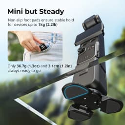 SmallRig Mini Quick Release Tripod for DJI Osmo Pocket 3 / 4 Magnetic Mount, Portable for Pocket 4/3 Action 6/5Pro, for Insta360