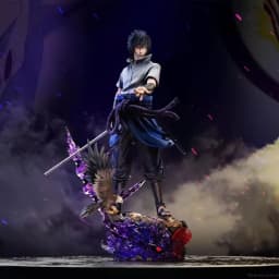 Anime Figure Shippuden Figurine Uzumaki Uchiha Sasuke PVC Action Toy Statue Collection Model Doll Birthday Gifts Anime Figure