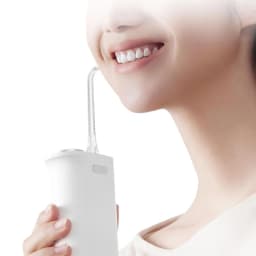 MIJIA F400 Portable Water Flosser Cordless Oral Irrigator,4 flossing Modes,1700 Pulses IPX7 Waterproof Dental Cleaner,200mL Tank