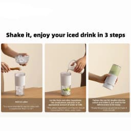 NEW MIJIA Portable Juicer 2 Electric Mini Blender Fruit Vegetables Quick Crushed ice Juicing Kitchen Food Processor 300ml -CN