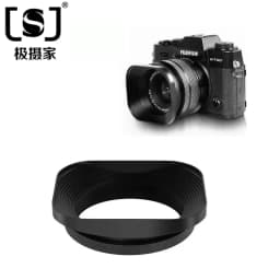Square Shape Lens Hood 37mm 39mm 40.5mm 43mm 46mm 49mm 52mm For Canon Nikon Fujifilm Leica Panasonic