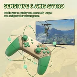 Joy Pad Switch Pro Controllers Compatible with Switch/OLED/Lite,Wireless Switch Controller Somatosensory and Immersive Vibration