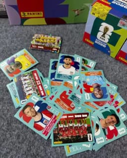 New 1 Box Genuine Panini Official FIFA World Cup Soccer Card Sticker Pack&Limited Edition Collection Soccer Memorabilia Set