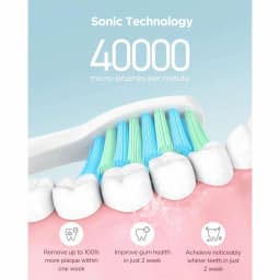 Fairywill Electric Sonic Toothbrush USB Charge FW-507 Rechargeable Waterproof Electronic Tooth Brushes Replacement Heads Adult