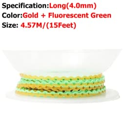 AG 4.5m=15Feet Dental Orthodontic Power Chain Two Colored Elastic Ultra Powerchain Rubber Bands Leagues Long/Short/Continuous