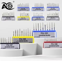 AG 10pieces/set diameter drill bit 1.6mm high-speed handle TC/TF/TR/BC/DI/EX/FO/SF/SI/SO/FG/BR series drill bits
