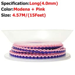 AG 15Feet/Roll New Tow-Colors Ultra Powerchains Rubber Band Dental Orthodontic Elastic Ultra Power Chain Dentist Ortho Materials