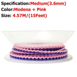 AG 15Feet/Roll New Tow-Colors Ultra Powerchains Rubber Band Dental Orthodontic Elastic Ultra Power Chain Dentist Ortho Materials
