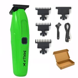 BRDCLIP FA1981 7500RPM Professional X Hair Trimmer 0 Distance DLC Blade Barber 1500mAh Finish Machine Salon Electric Clipper