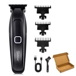 BRDCLIP FA1981 7500RPM Professional X Hair Trimmer 0 Distance DLC Blade Barber 1500mAh Finish Machine Salon Electric Clipper