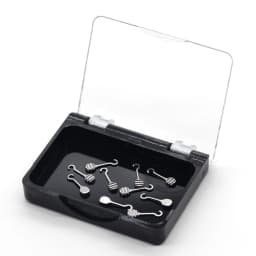 Orthodontic Bondable Crimpable Hook Dental Multi-Function Long Hooks on Arch Wires Buccal Tube Lingual Button material