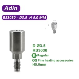 Healing Abutment Suitable for Adin Dental Implant Healing Screw Window Closure Transfer Rod Dental Accessories