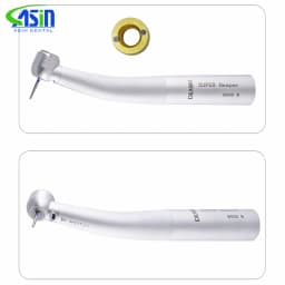 8000B Dental Fiber Optic Handpiece Torque Head Air Turbine Ceramic Bearing Dentist Tool Compatible with KAVO 6 Hole Connectors