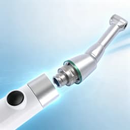 JUMTOP Wireless Dental LED Endo Motor with Mini 16:1 Contra Angle, High Torque, High Speed and Stable Output