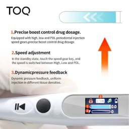 Dental Oral Anesthesia Injector Syringe Painless Electric Wireless Local Anesthesia Injection Lcd Display Clinical Vet Equipment