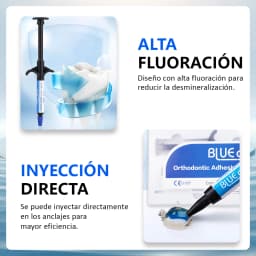 Dental Braces Blue Glue Adhesivos Orthodontic Universal Light-Cure For Bracket Tube Crystal Decoration Teeth Glue Braces Kit Wit