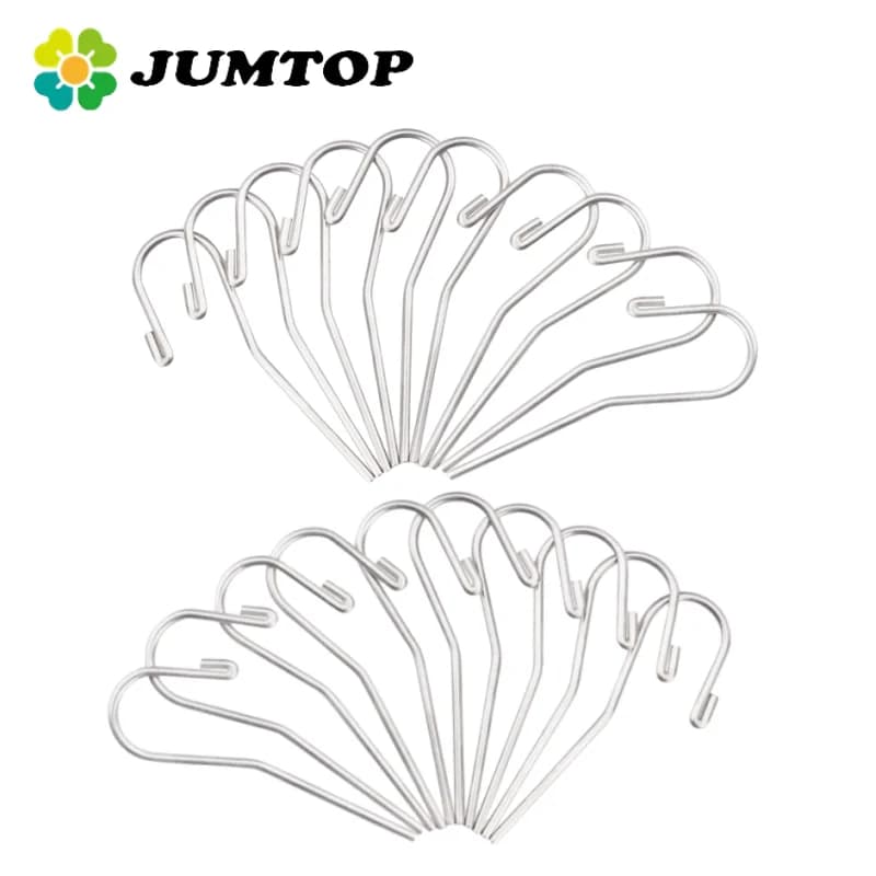 JUMTOP 50Pcs/Pack Dental Lip Hook Root Canal Measuring Instrument Apex Locator Lip Mouth Hook