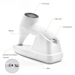 JUMTOP Dental Tooth Color Comparator Quick Match High Accuracy Digital Shade Guide Corrector for Teeth Whitening