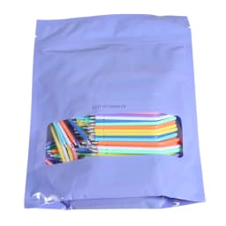 1-10Packs Dental Disposable 3-Way Air Water Syringe Tips Spray Nozzles Tubes Tips Mix Color 250pcs/Pack