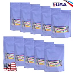 1-10Packs Dental Disposable 3-Way Air Water Syringe Tips Spray Nozzles Tubes Tips Mix Color 250pcs/Pack