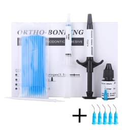 Dental Braces Glue Adhesivos Orthodontic Universal Light-Cure For Bracket Tube Crystal DecorationTeeth Glue Braces Kit With Glue