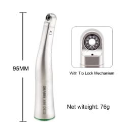 X55/X55L Optic/ Non-Optic Dental Orthodontic 4:1 Contra Angle Handpiece for Reciprocating Interproximal Stripping NO Saw Blade