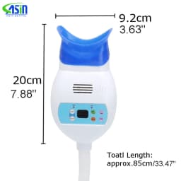 Dental LED Teeth Whitening Lamp Bleaching Accelerator + 2 Goggles