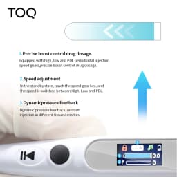 Dental Oral Anesthesia Injector Portable Painless Wireless Local Anesthesia with Operable LCD Display Chargeable & Suction Back