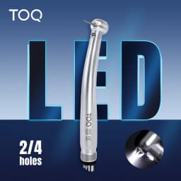 Dental High Speed Led Light Air Turbina Cartridge Rotor Water Sprays Handpiece 2/4 Holes