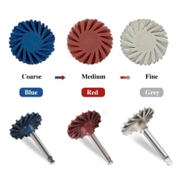 Dental Polishing Wheel Discs Kit RA 2.35mm for Composite Polishing Diamond 14mm Wheel kit 6pcs /Pack