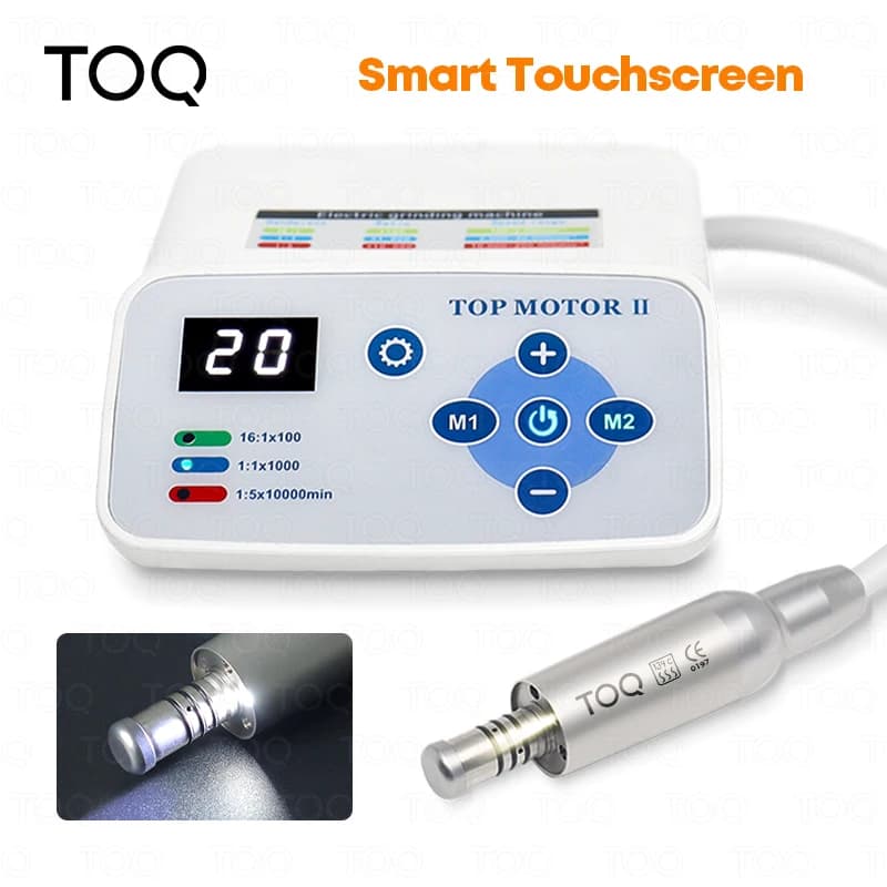 Dental Clinical Brushless LED Micro Motor Can Work With 1:5 1:1 16:1 Contra Angle Dentist Low Speed Handpiece