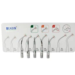 5 Pcs X GD1/ GD2 /GD3/ GD4/ PD1/PD3 Dental Scaler Tips for Satelec DTE NS* Ultrasonic Scaler Handpiece